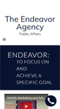 Mobile Screenshot of endeavoraz.com